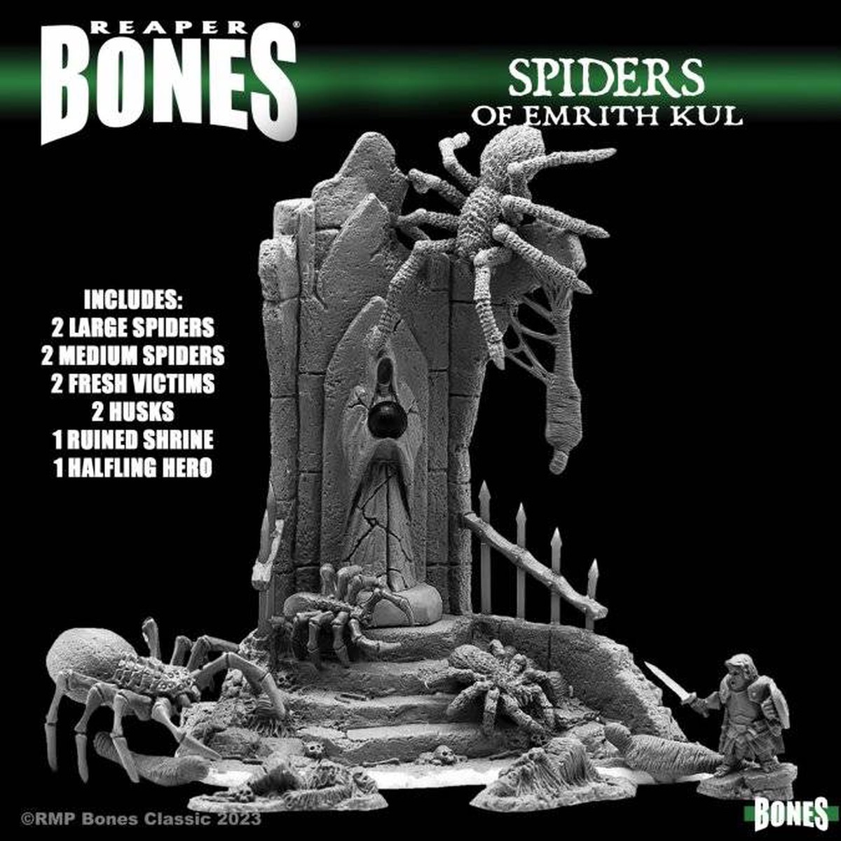 Reaper: Bones Classic: The Spiders Of Emrith Kul (RPR77766)