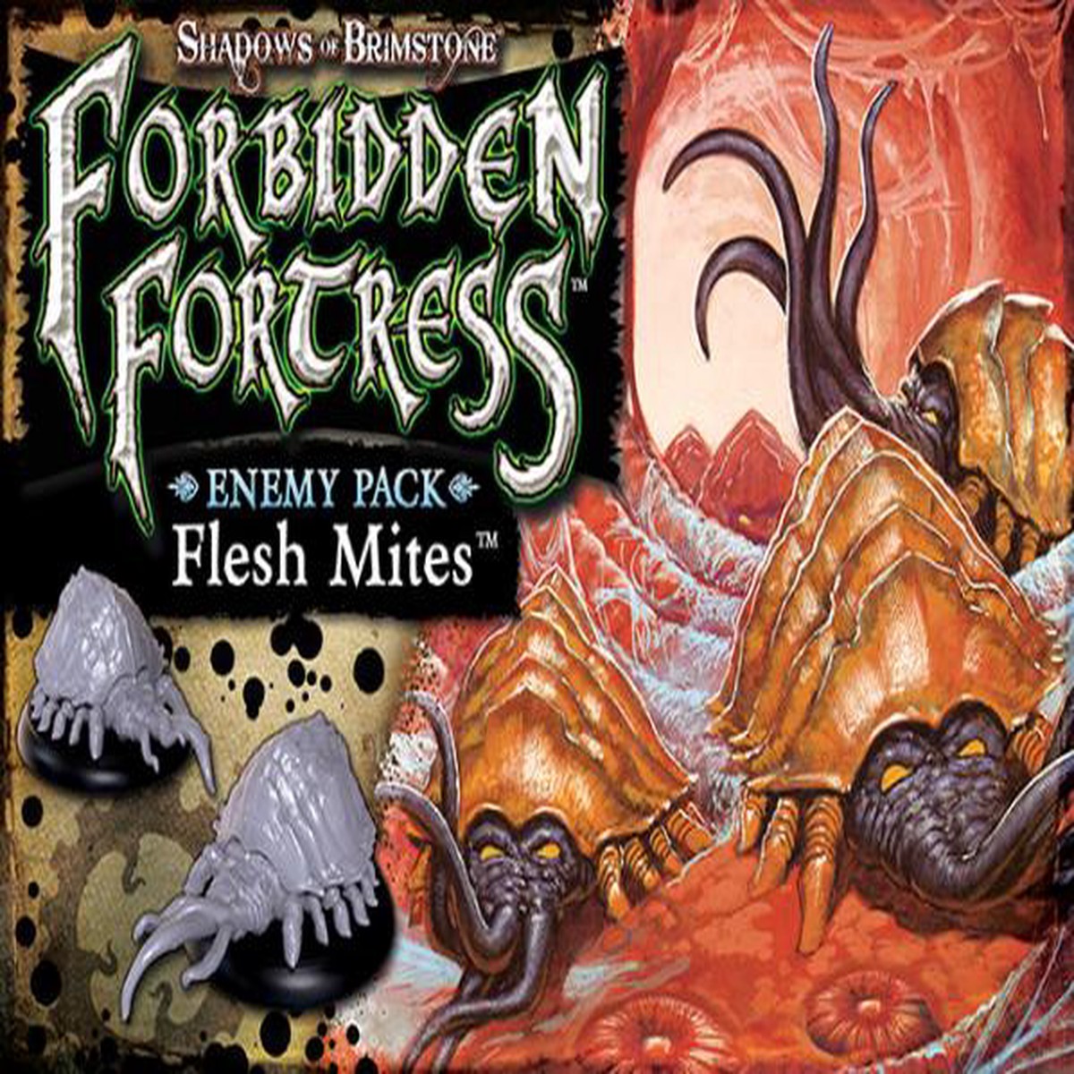 Shadows of Brimstone - Forbidden Fortress Flesh Mites Enemy Pack