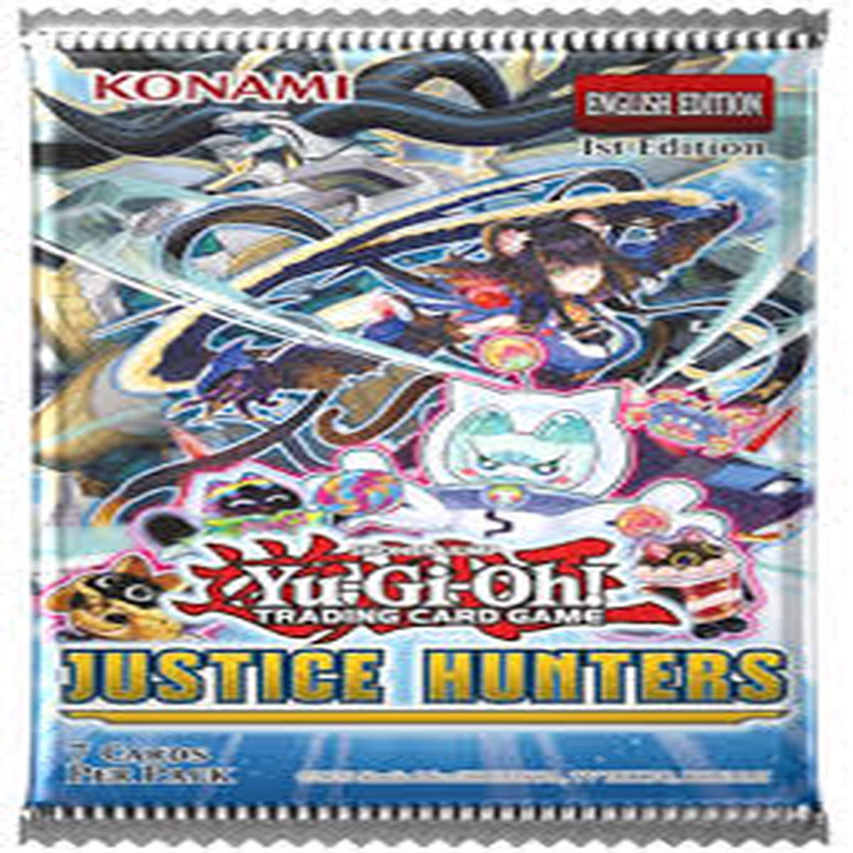 Yu-Gi-Oh Justice Hunters Booster Pack