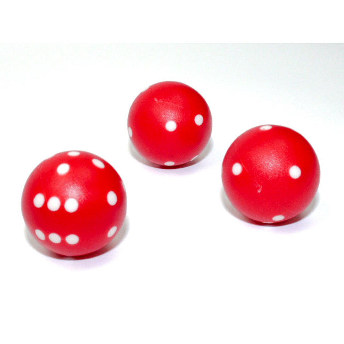 Chessex - CHX KOP01734 Opaque Spherical Red/white d6 22mm