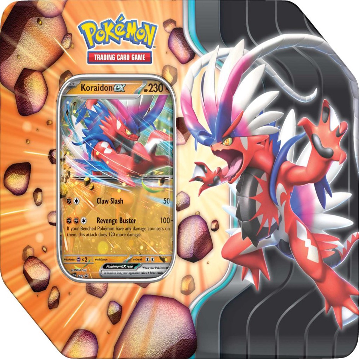 Pokemon TCG: Slashing Legends Tin