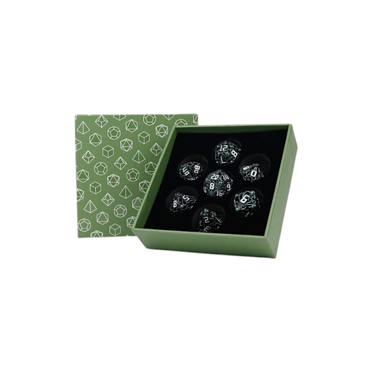 Tentacular Dice Set Oilslick