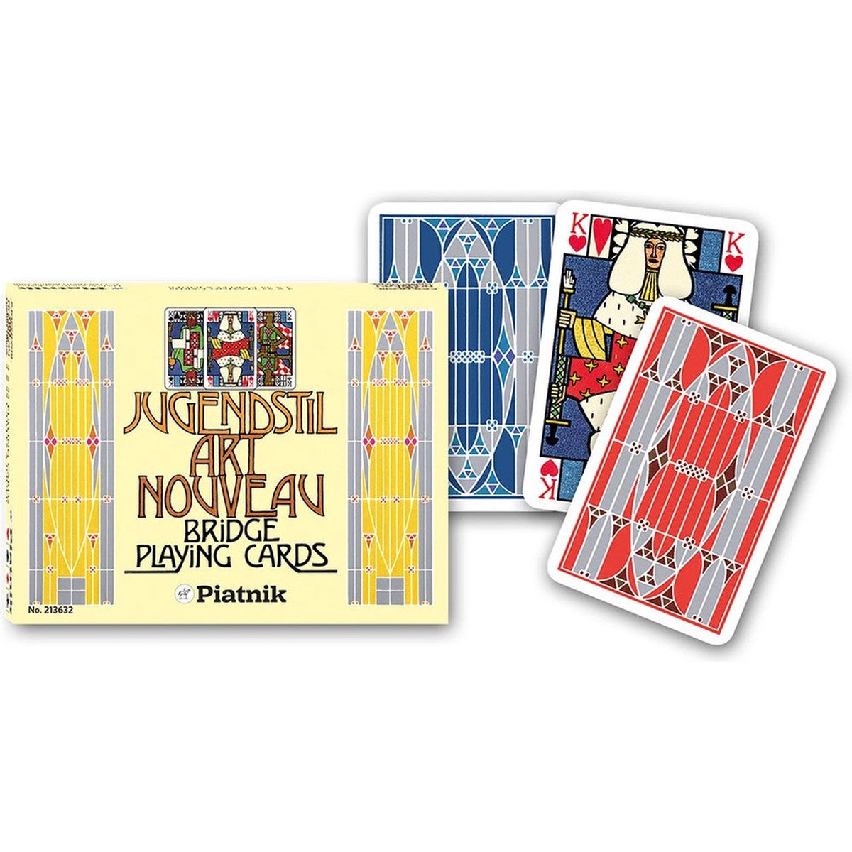 Jugendstil Art Nouveau Bridge Cards
