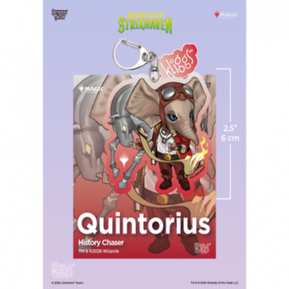 Gatherers Tavern - Keychain - Secrets of Strixhaven - Quintorius Kliggs