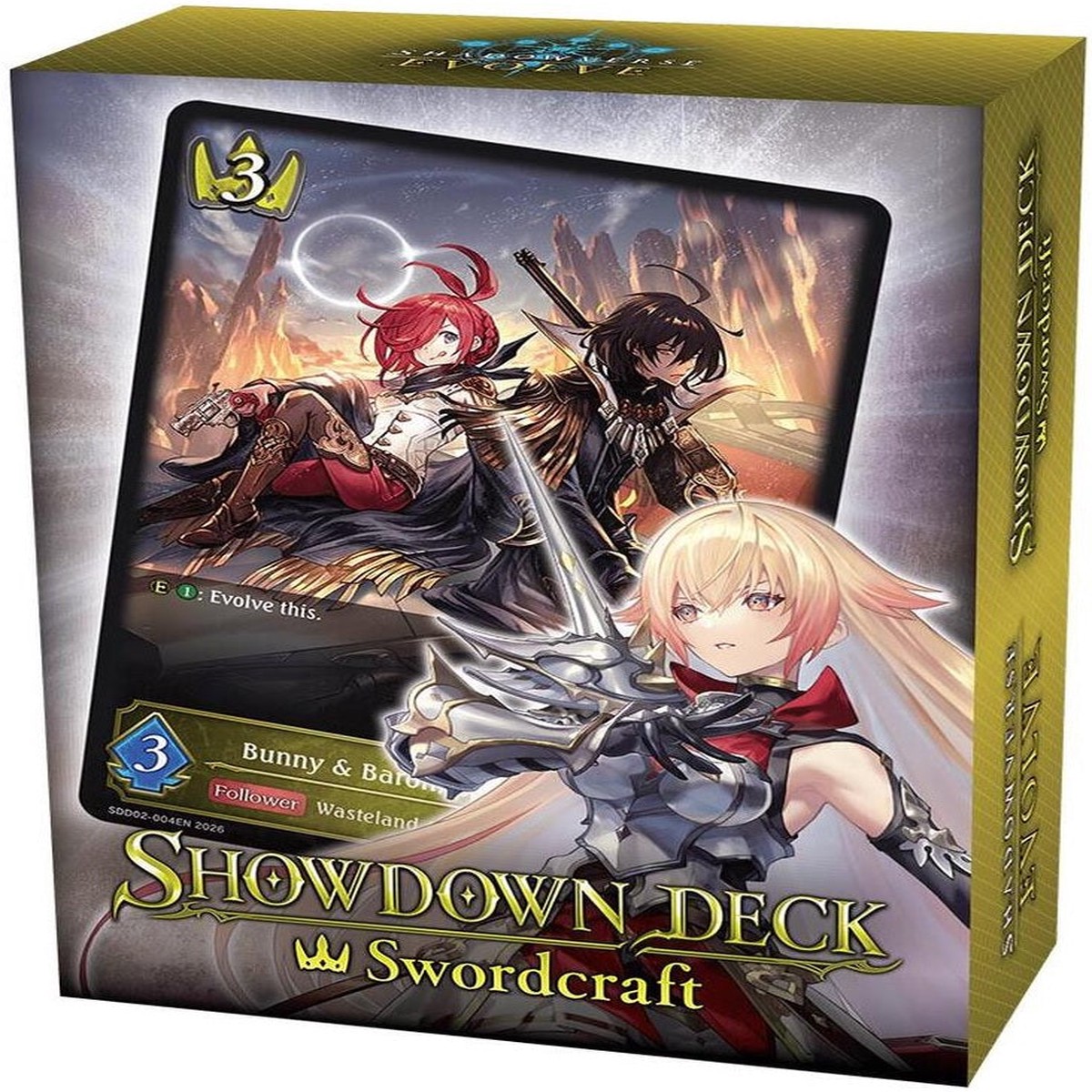 Shadowverse Showdown Deck SDD02 Swordcraft