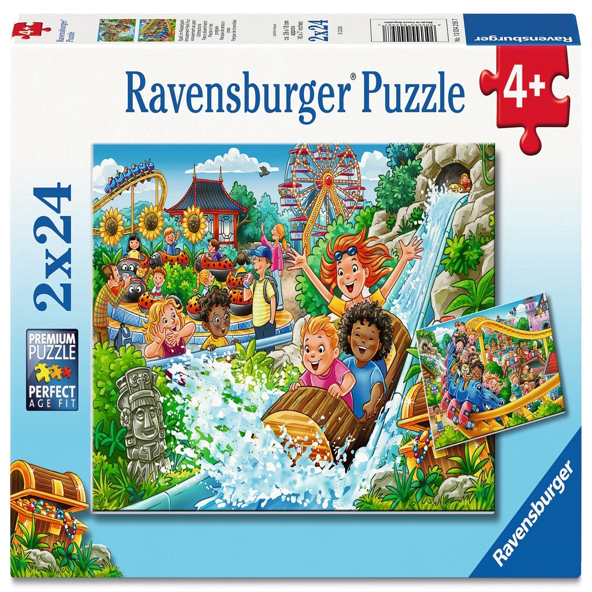 Ravensburger - Amusement Park 2x24 Piece Puzzle
