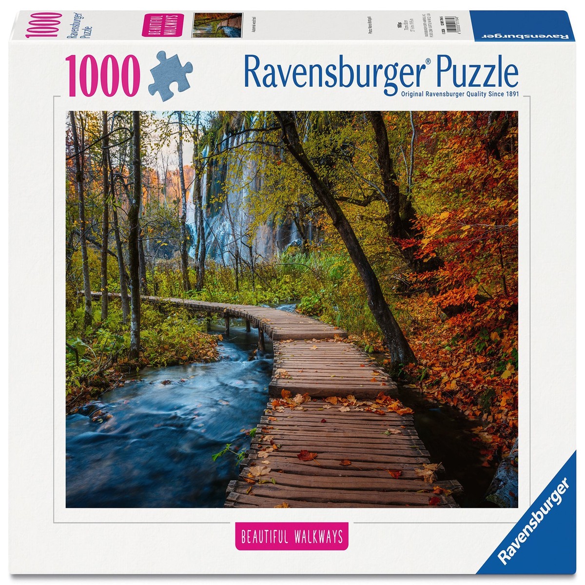 Ravensburger - Autumnal Forest path 1000 Piece Puzzle