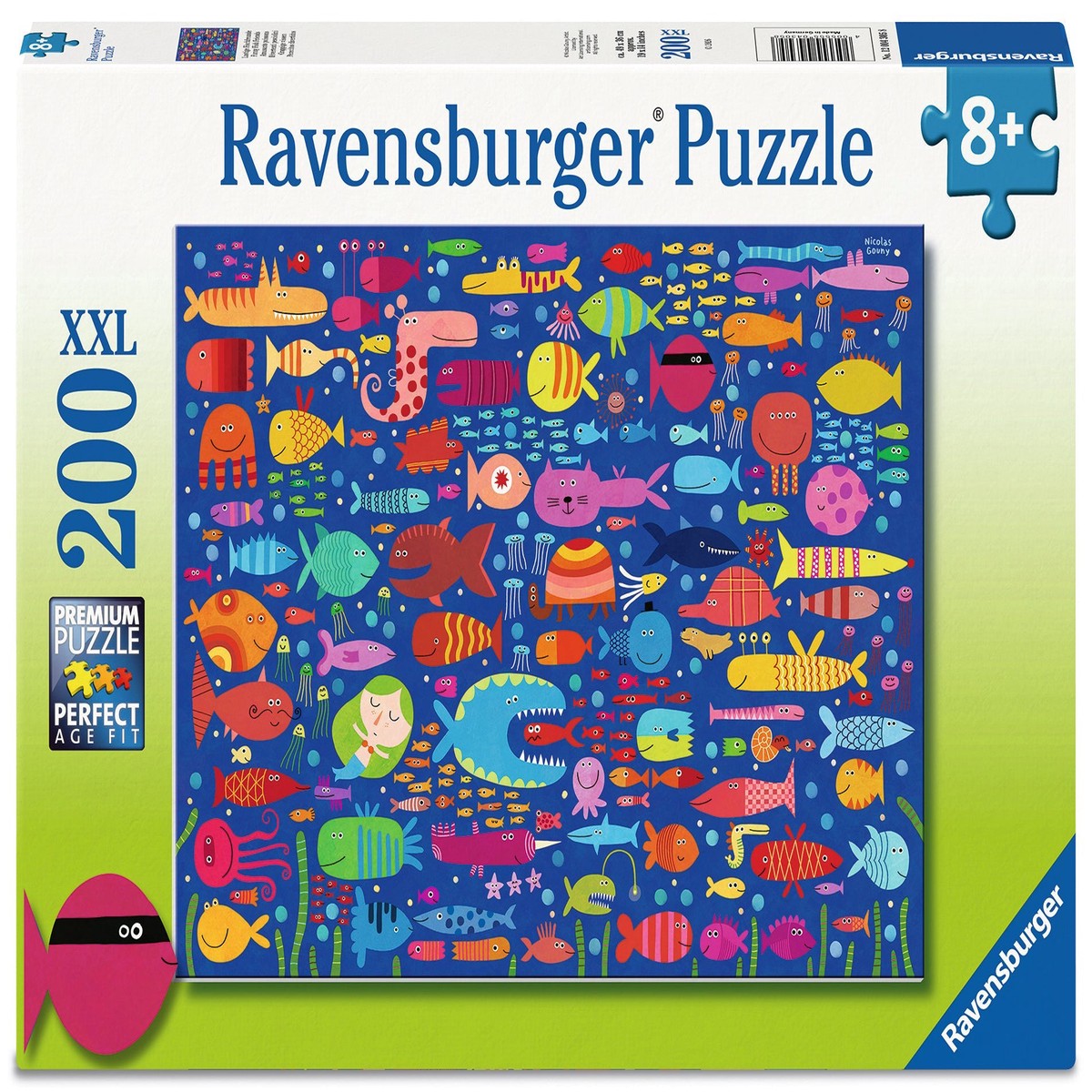 Ravensburger - Funny Fish Friends 200 Piece Puzzle