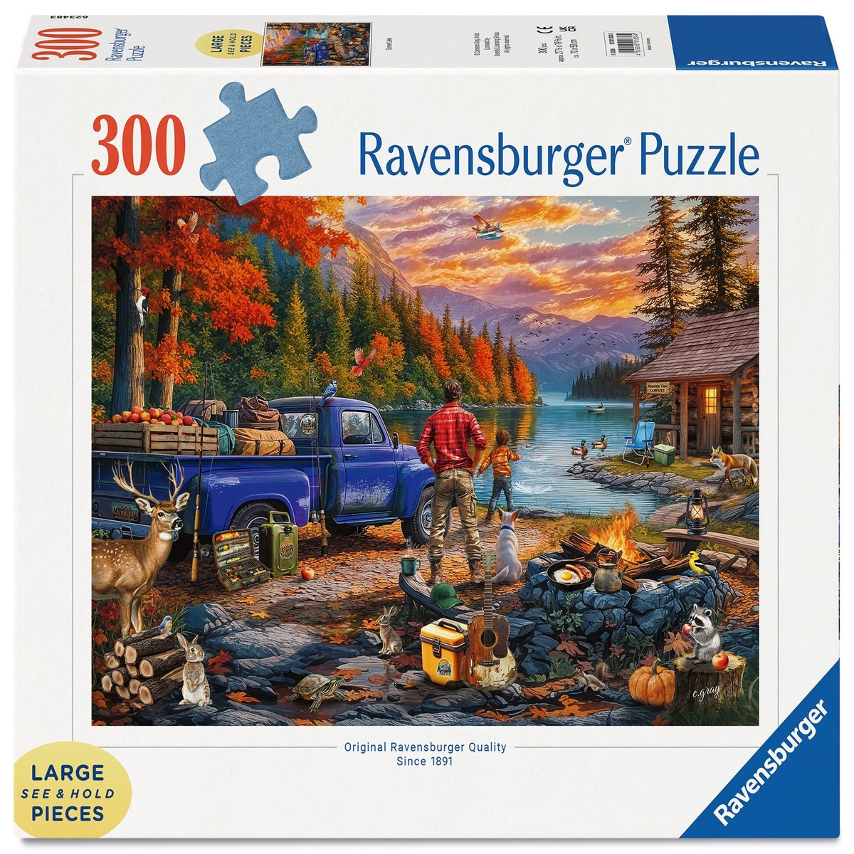 Ravensburger - Sunset Lake 300 Piece Puzzle