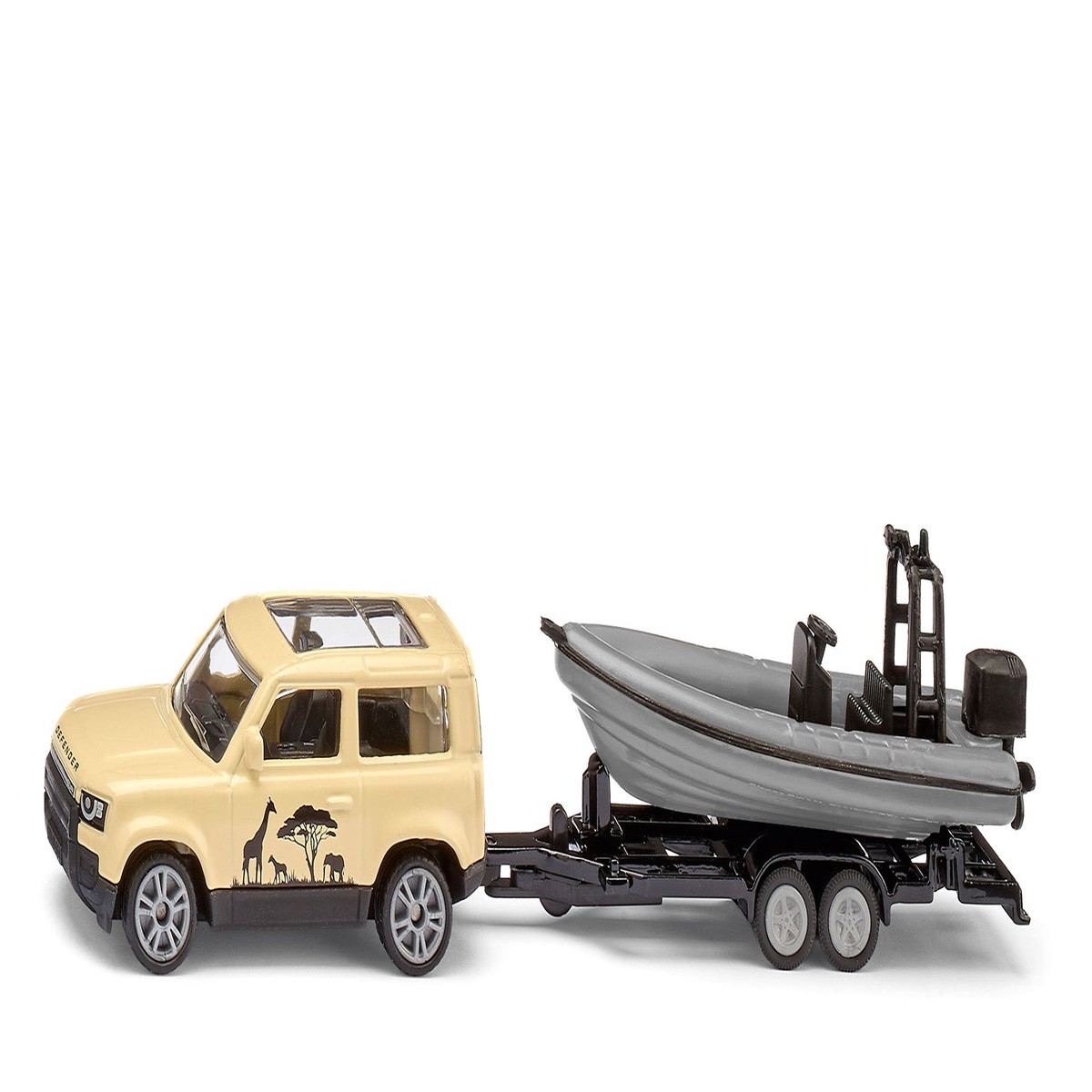 Siku - Land Rover Defender "Safari" with Boat