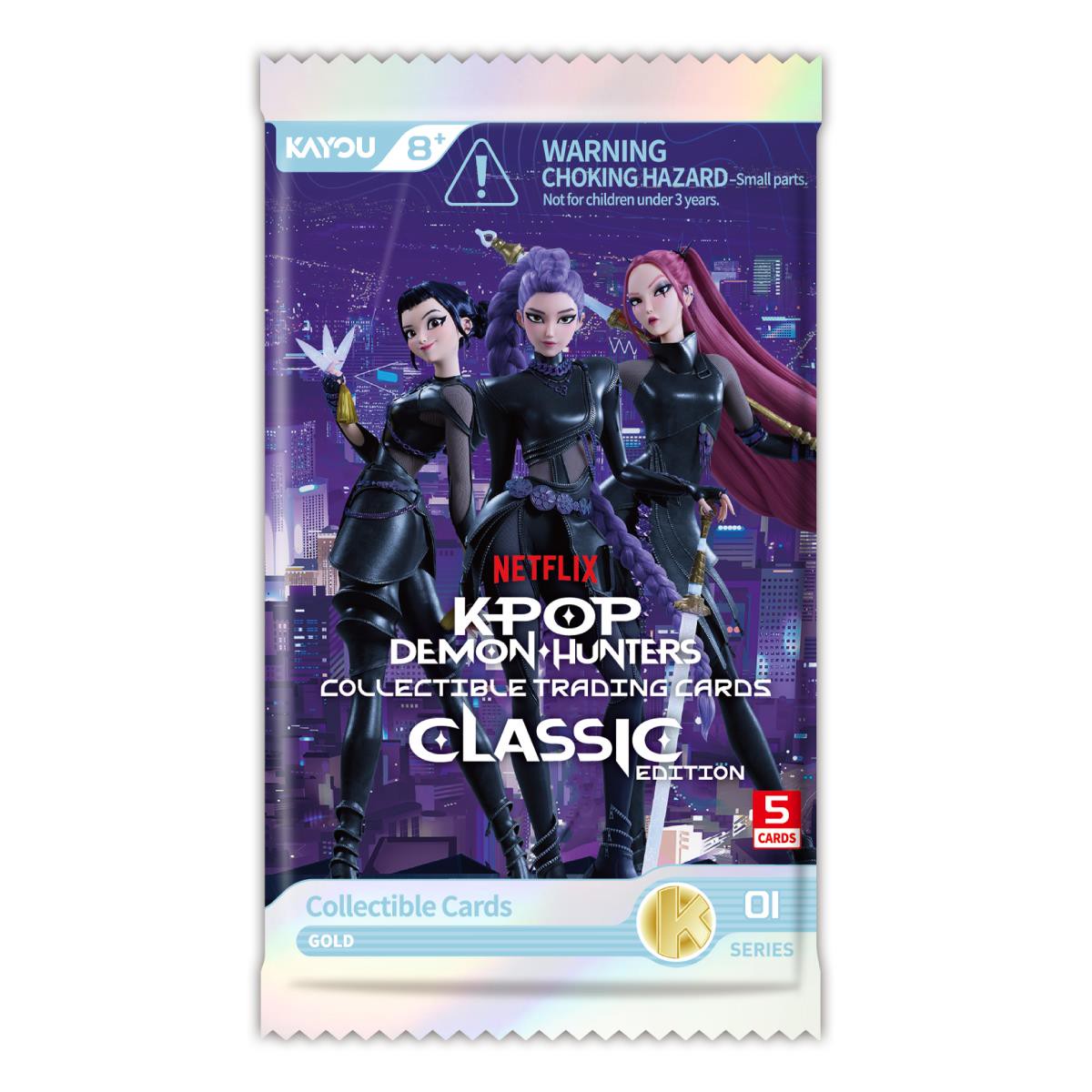 Kayou K-POP Demon Hunters Collectible Trading Card Booster Pack - Classic Edition