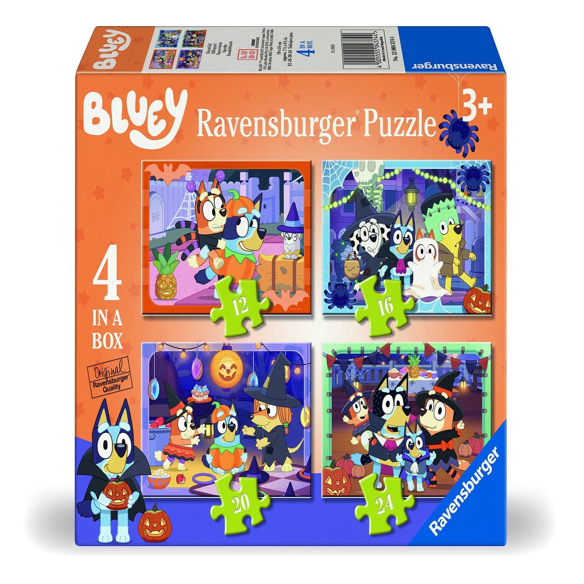 Ravensburger - Bluey Halloween Puzzle 12/16/20/24 Piece Puzzle