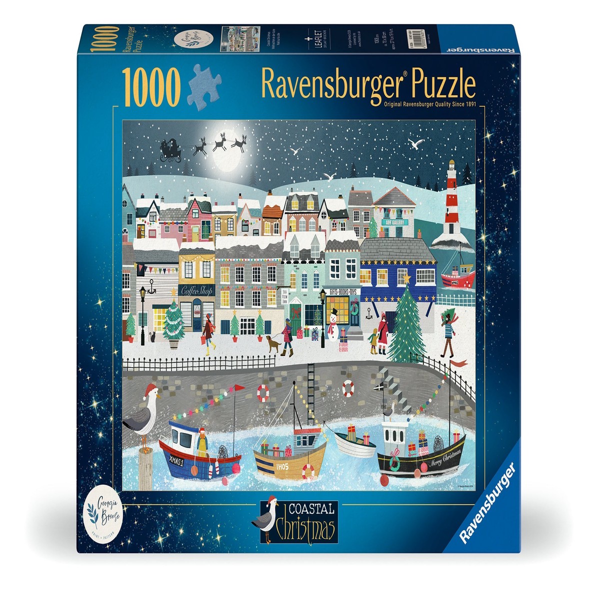 Ravensburger - Coastal Christmas Puzzle 1000 Piece Puzzle