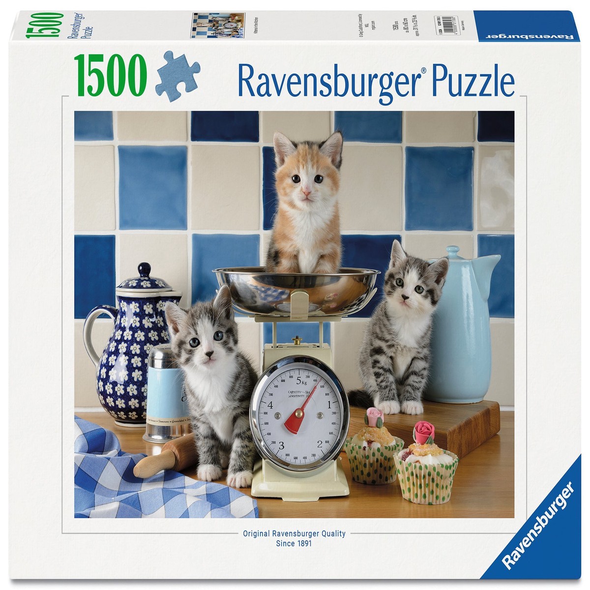 Ravensburger - Kittens in the Kitchen 1500 Piece Puzzle