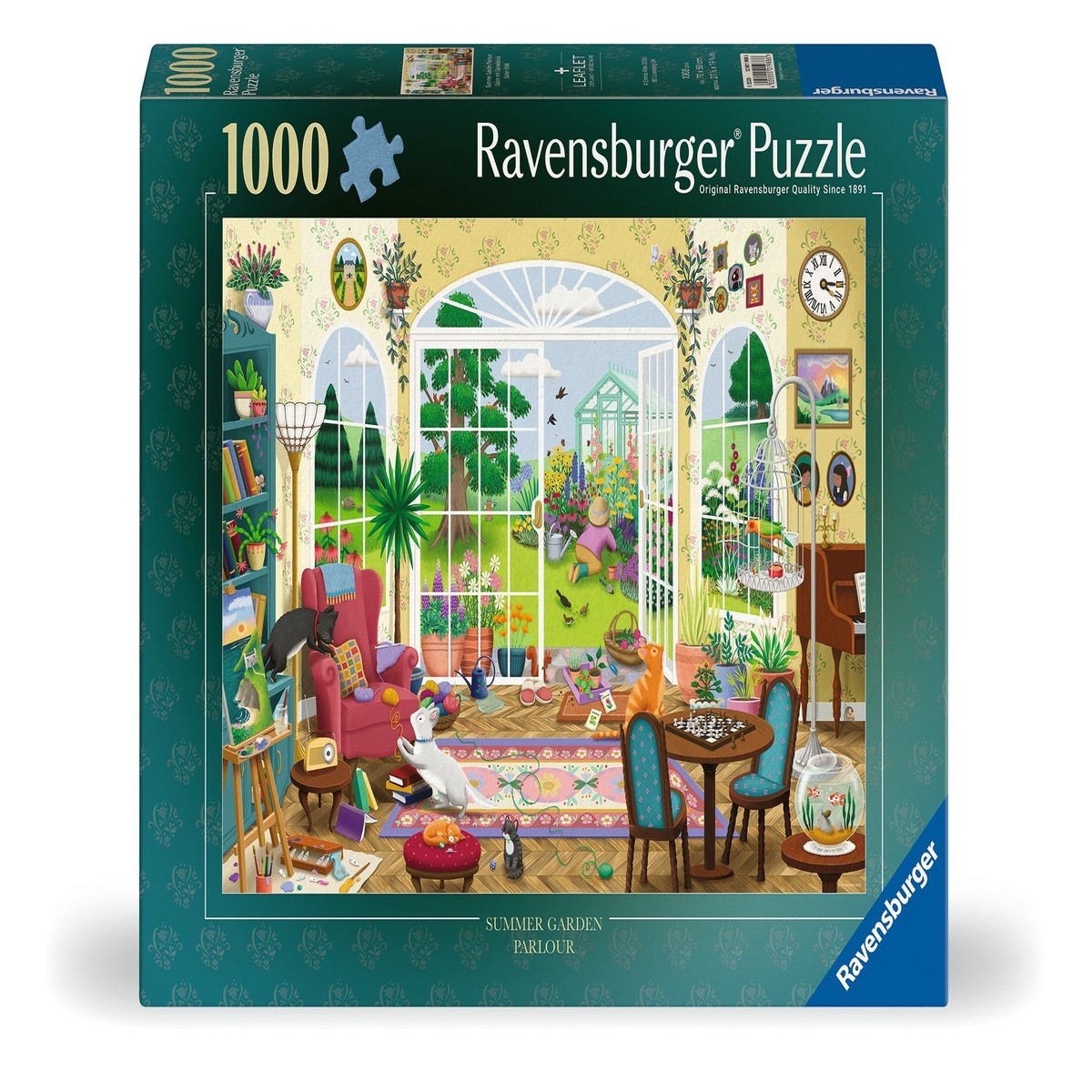 Ravensburger - Summer Garden Parlour Puzzle 1000 Piece Puzzle