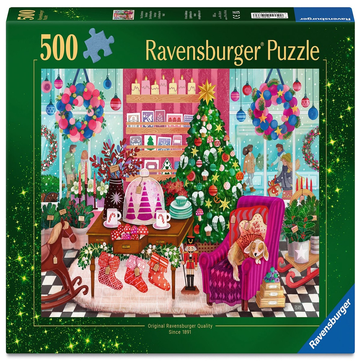 Ravensburger - The Christmas Boutique Puzzle 500 Piece Puzzle