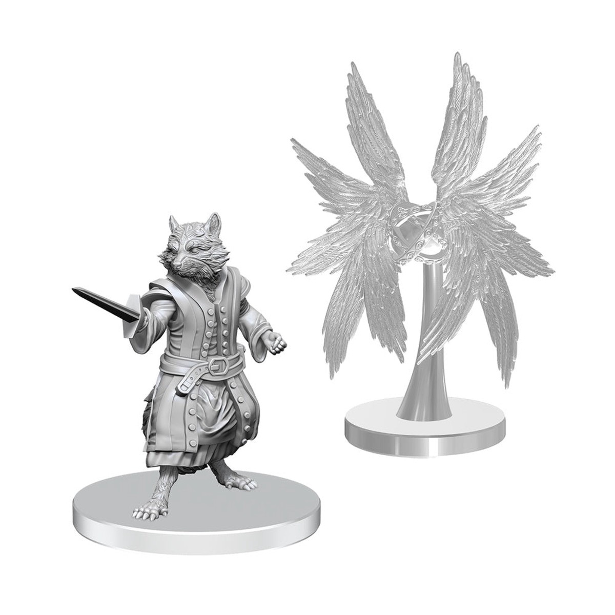 Pathfinder Battles Deep Cuts: Procyal (Raccoon Agathion) & Zoaem (Ring Archon)