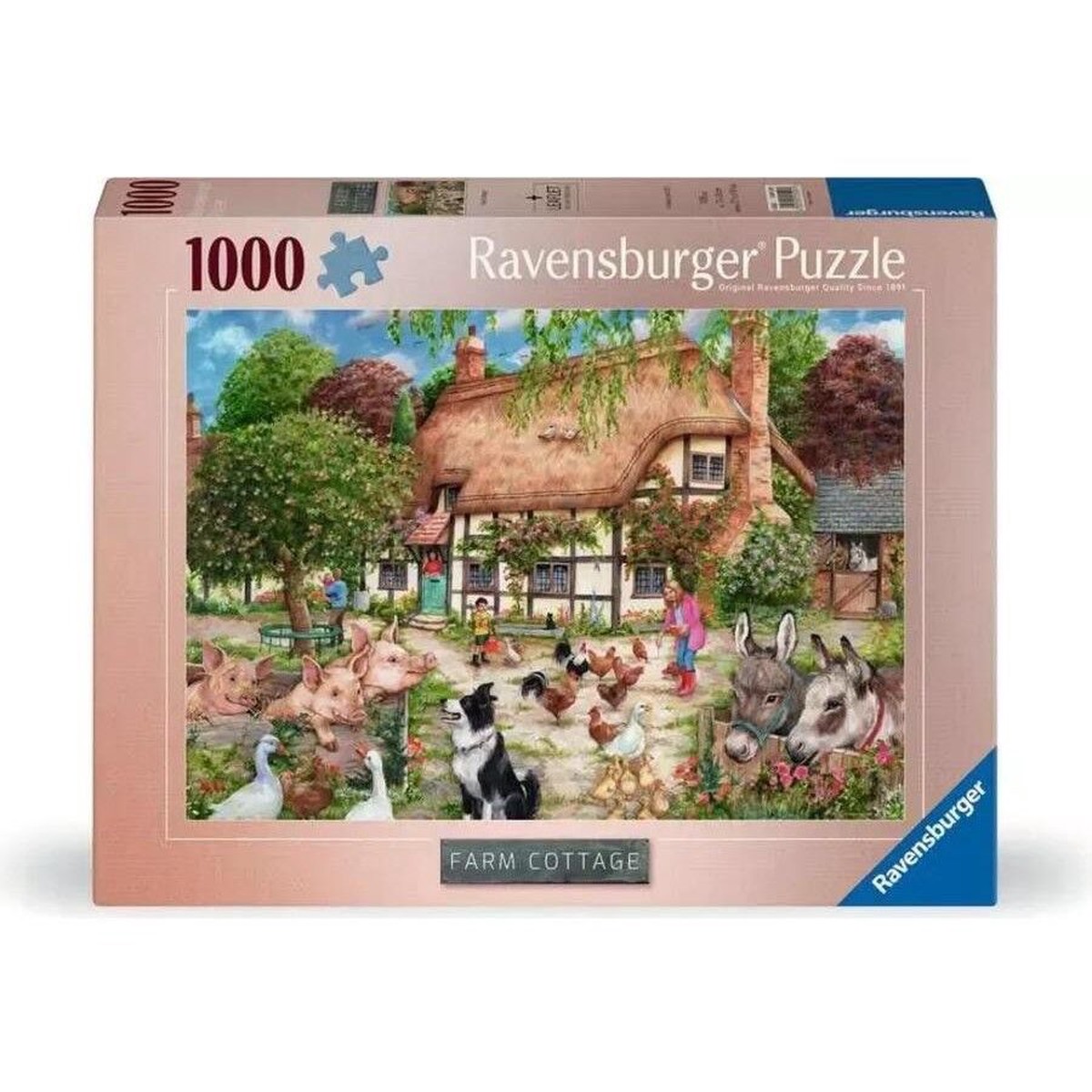 Ravensburger - Farm Cottage Puzzle 1000 Pieces