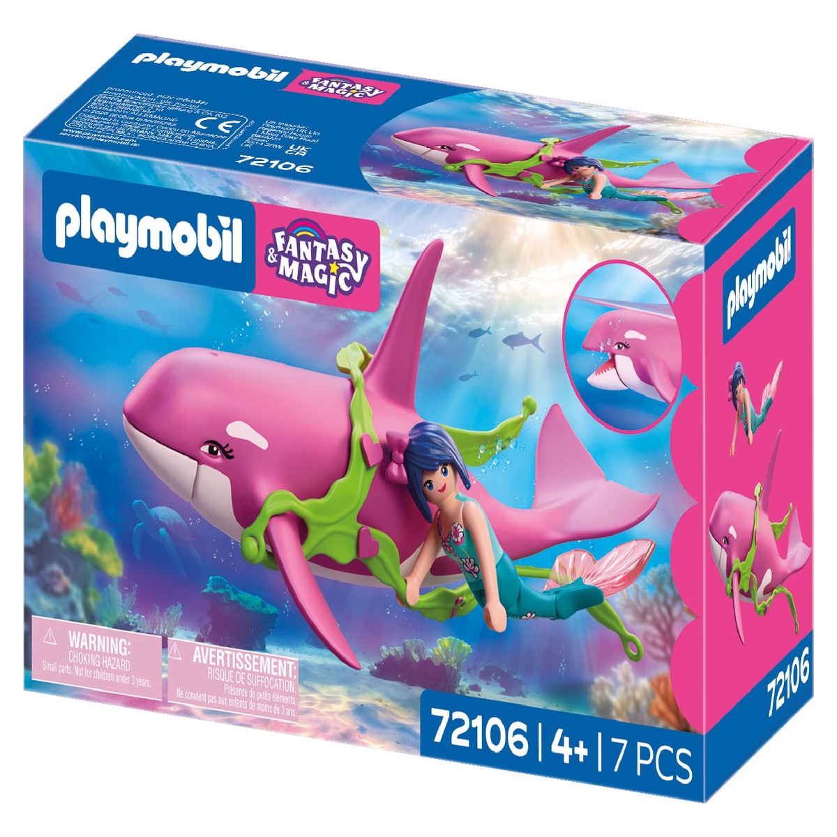 Playmobil - Orca with Mermaid