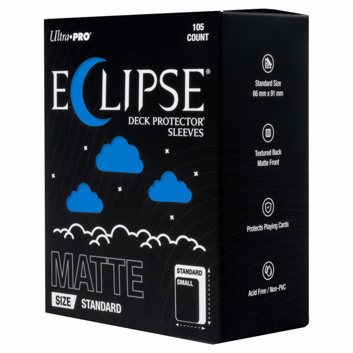 Ultra Pro: Up16682 Eclipse Matte Standard Deck Protector Sleeves: Pacific Blue - 105ct
