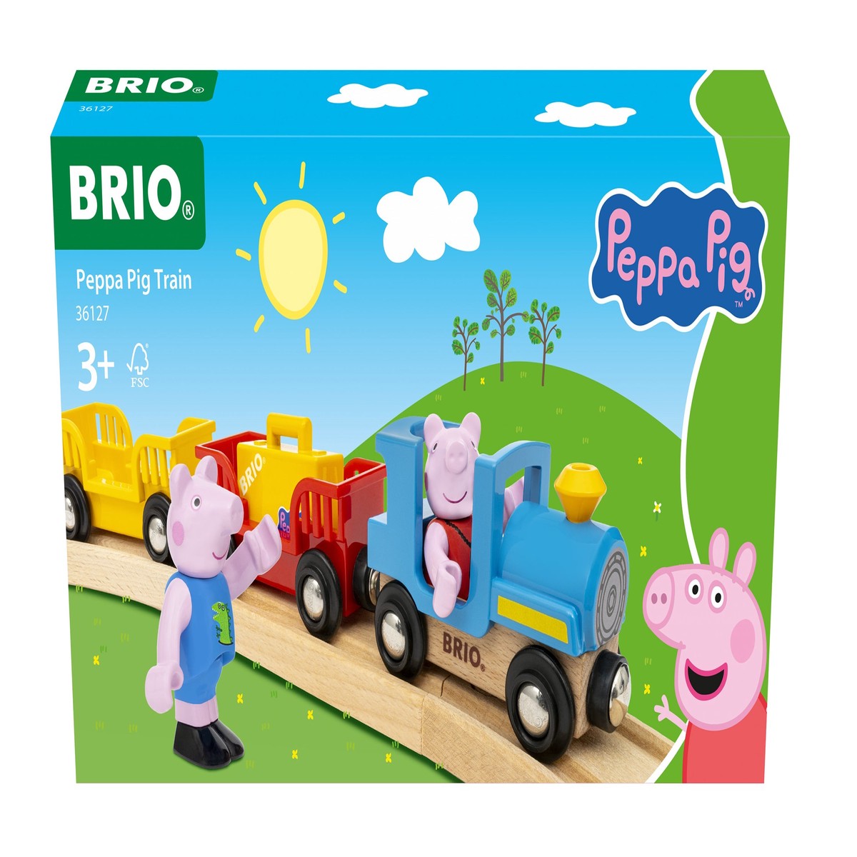 BRIO - Peppa Pig Train 5 Pieces