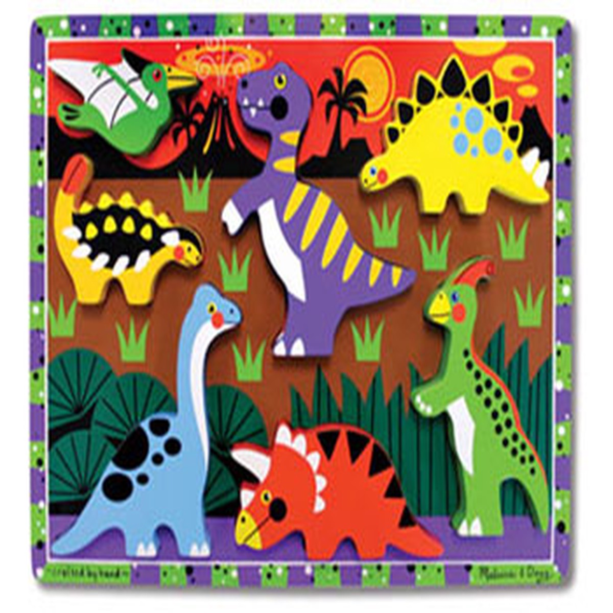 Melissa & Doug - Dinosaurs Chunky Puzzle