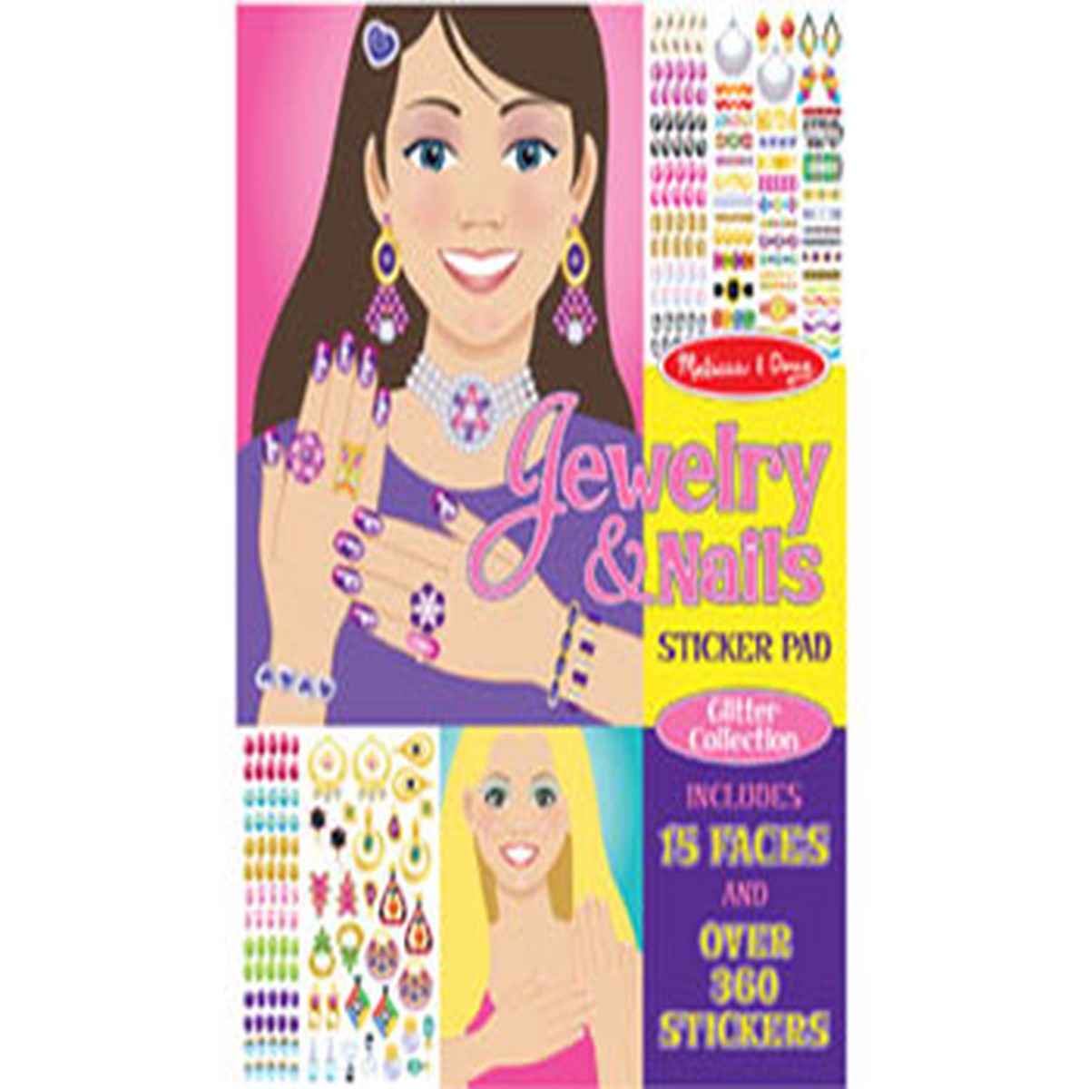 Melissa & Doug - Jewelry & Nails Glitter Collection