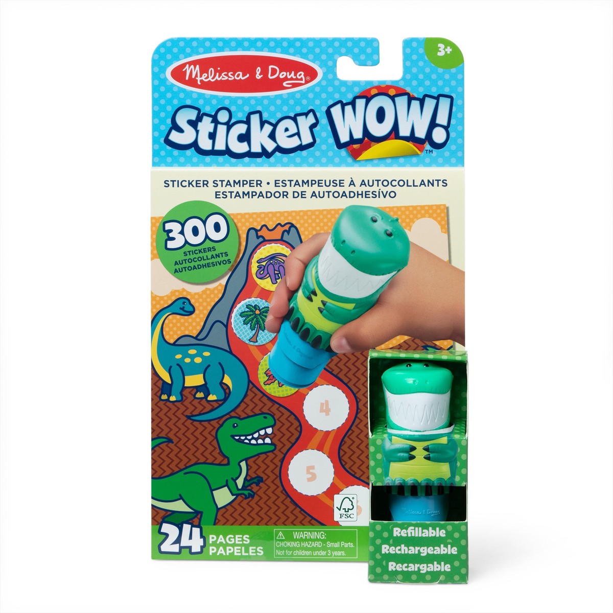 Melissa & Doug - Sticker WOW! Activity Pad - Dinosaur