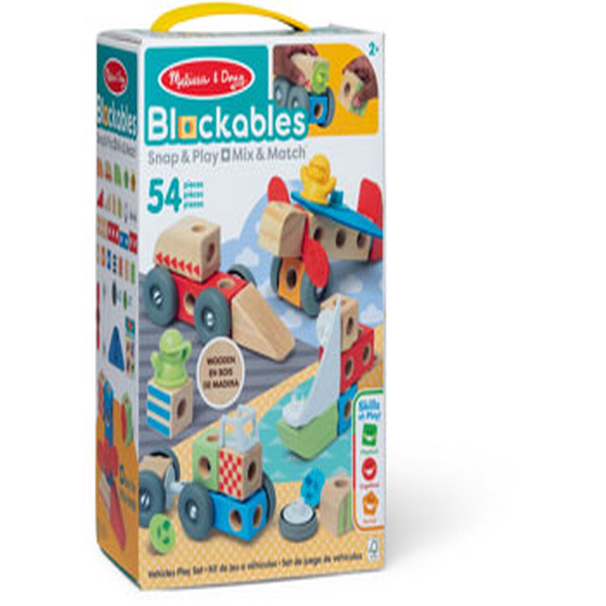 Melissa & Doug - Blockables Vehicles