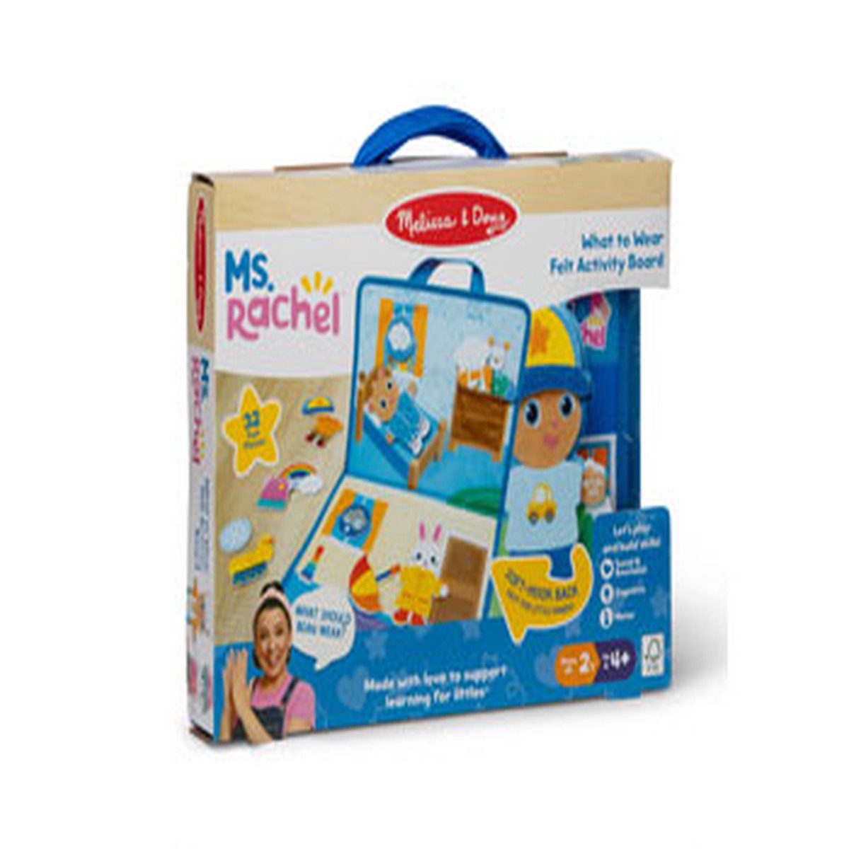 Melissa & Doug - Ms. Rachel What to Wear Felt Board