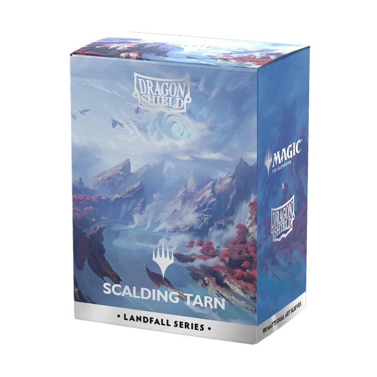 Dragon Shield: Sleeves Matte Dual Art MTG Landfall Series: Scalding Tarn