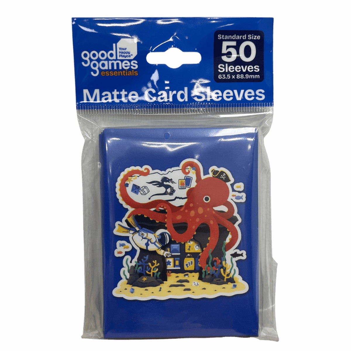 Good Games Essentials - Standard Art Sleeves - Underwater (50)