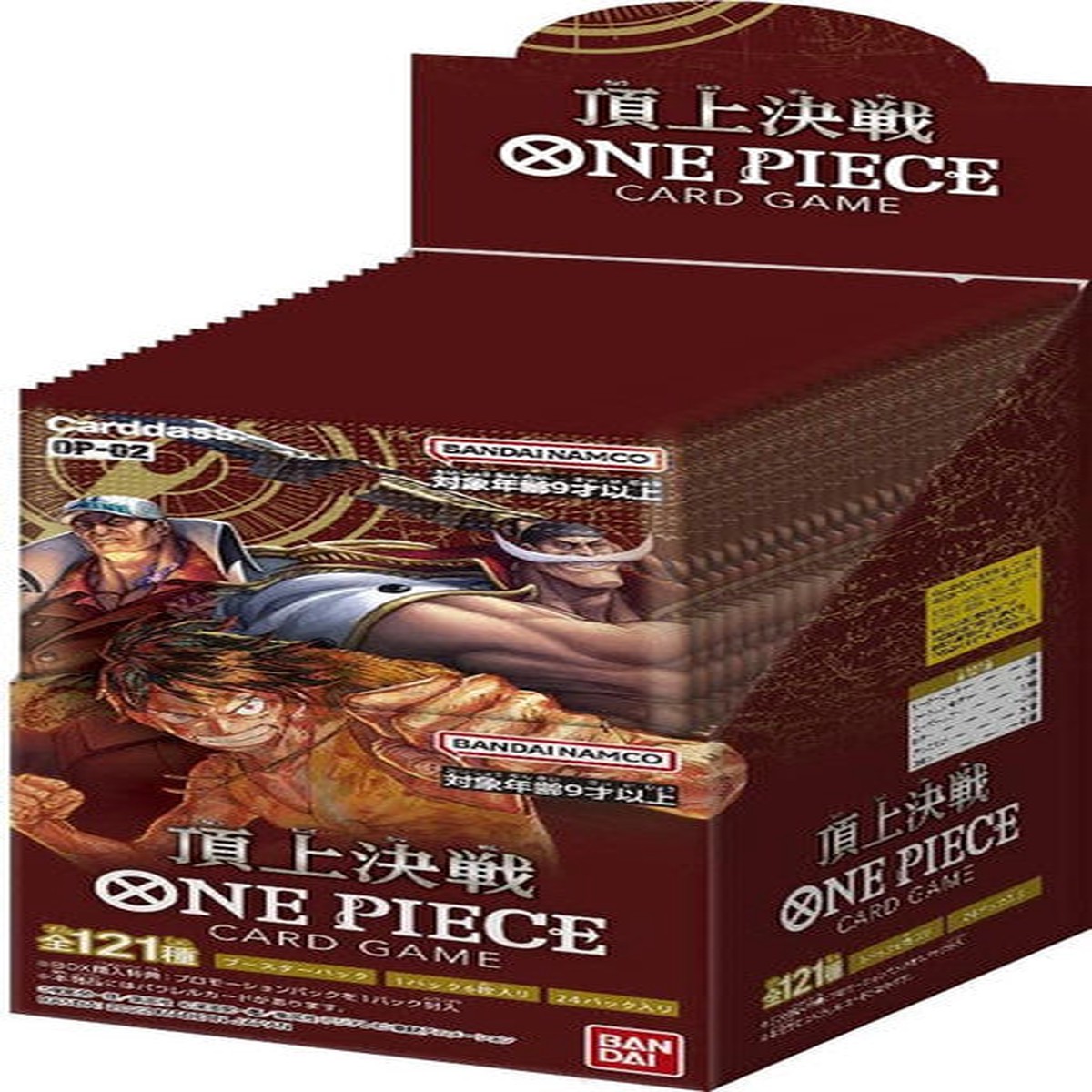Japanese One Piece TCG OP-02 Paramount War Booster Box