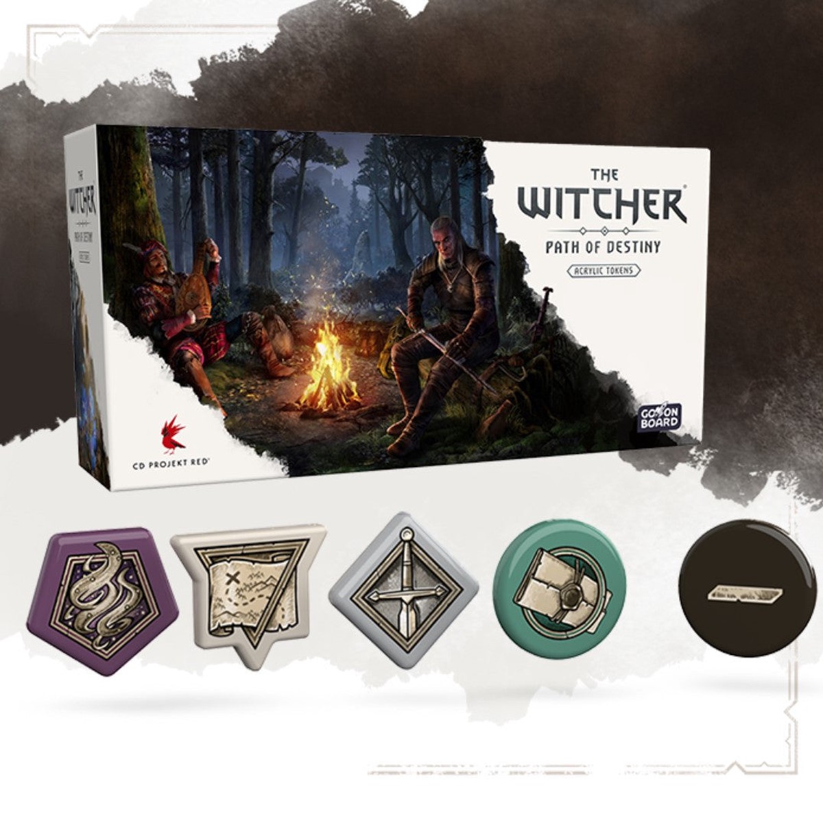 Best Seller The Witcher: Path of Destiny - Acrylic Tokens