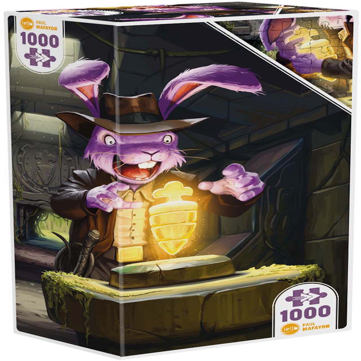 Iello Twist Bunny Kingdom Explorer - 1000 piece Puzzle