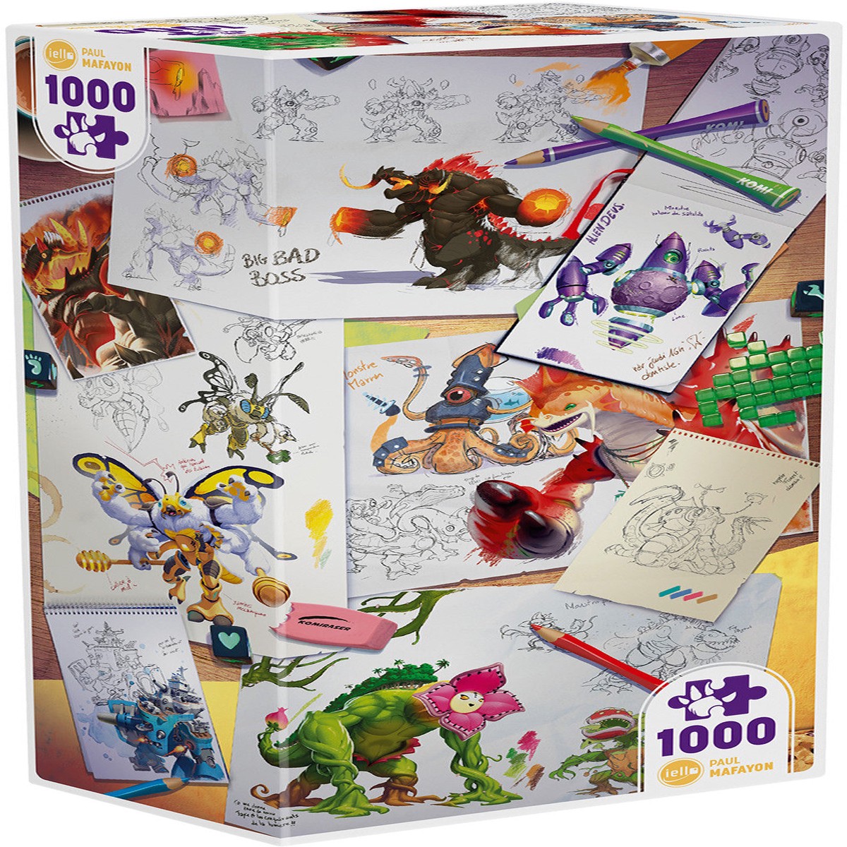 Iello Universe Making Of Monsters (#15) - 1000 piece Puzzle