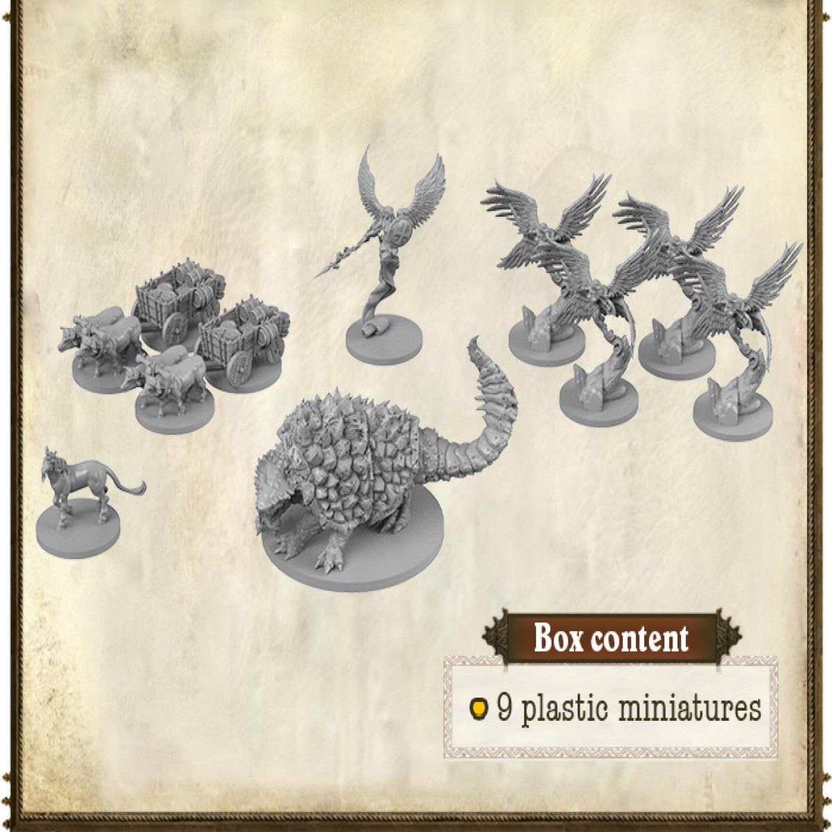 Mythic Games Time of Legends: Joan of Arc 1.5 Reinforcement Box #1 Extra Miniatures