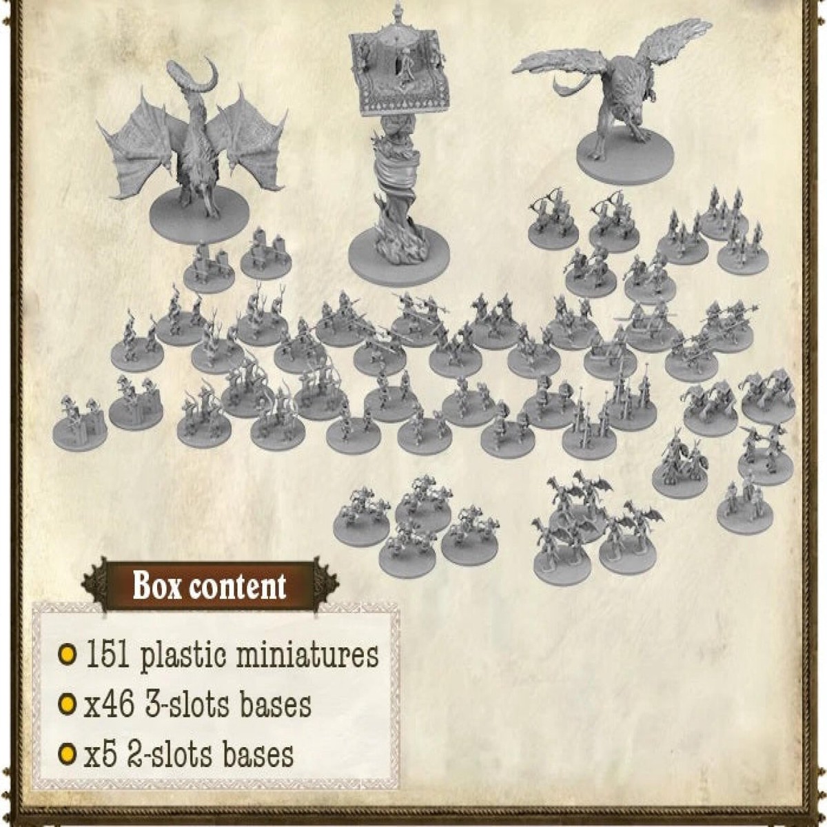 Mythic Games Time of Legends: Joan of Arc 1.5 Reinforcement Box #4 Extra Miniatures