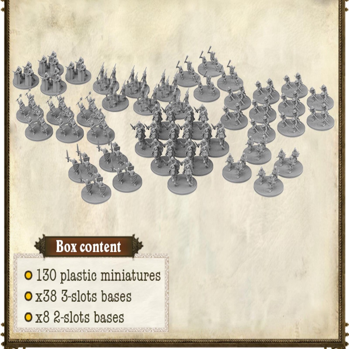 Mythic Games Time of Legends: Joan of Arc 1.5 Reinforcement Box #5 Extra Miniatures