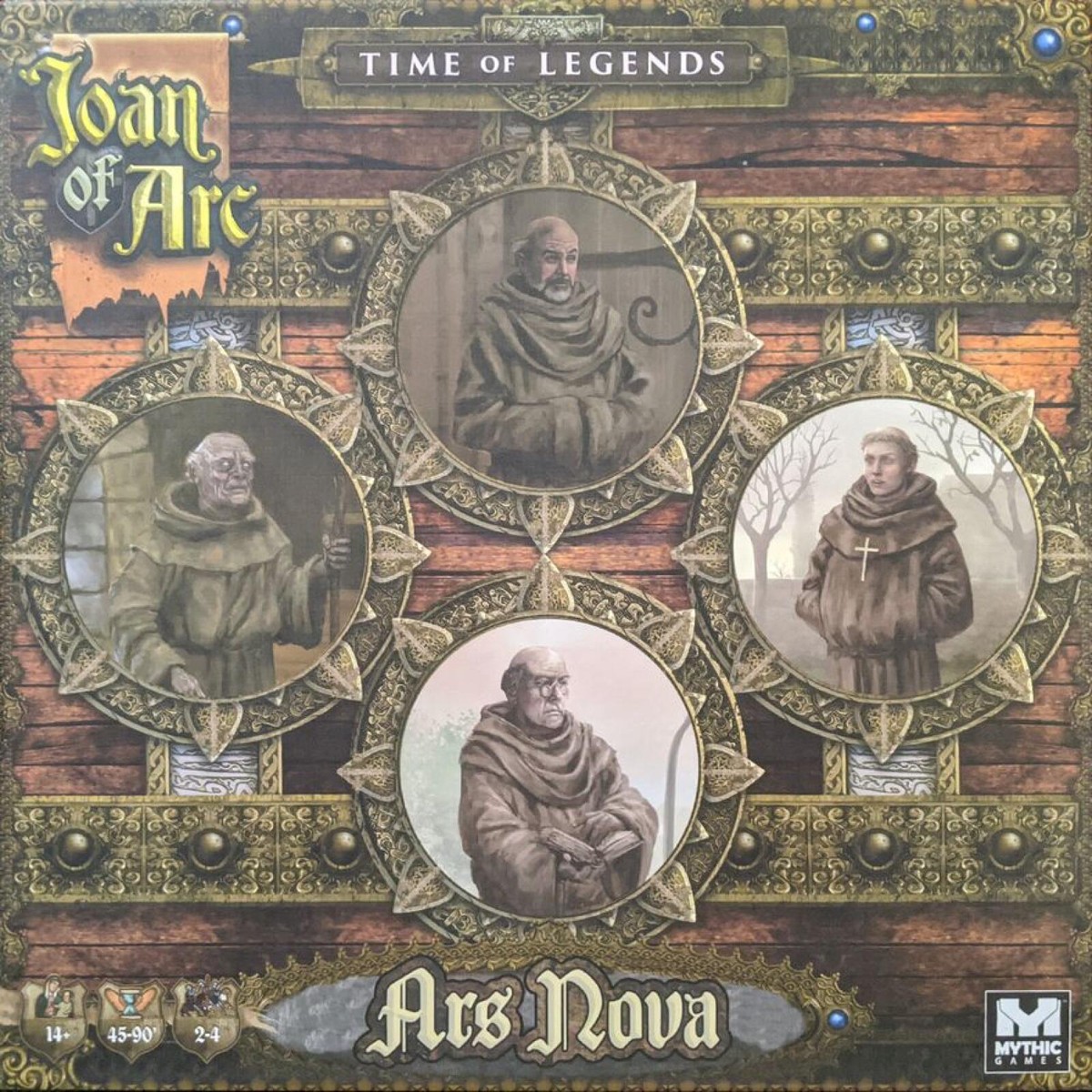 Mythic Games Time of Legends: Joan of Arc Ars Nova Expansion
