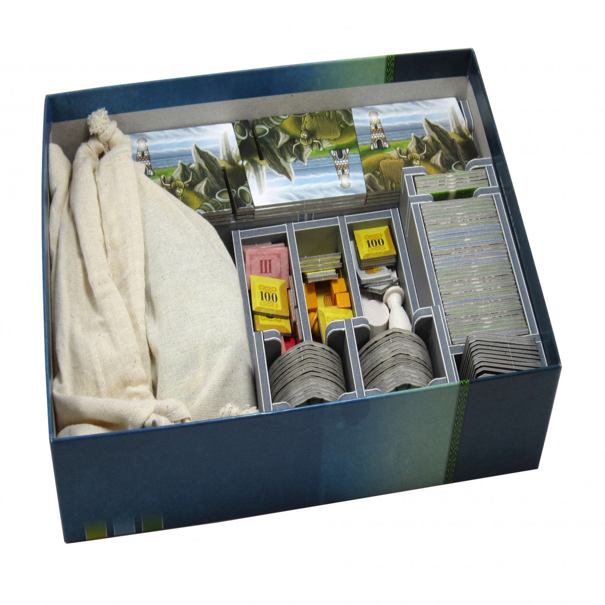 Folded Space - Board Game Insert for Isle of Skye