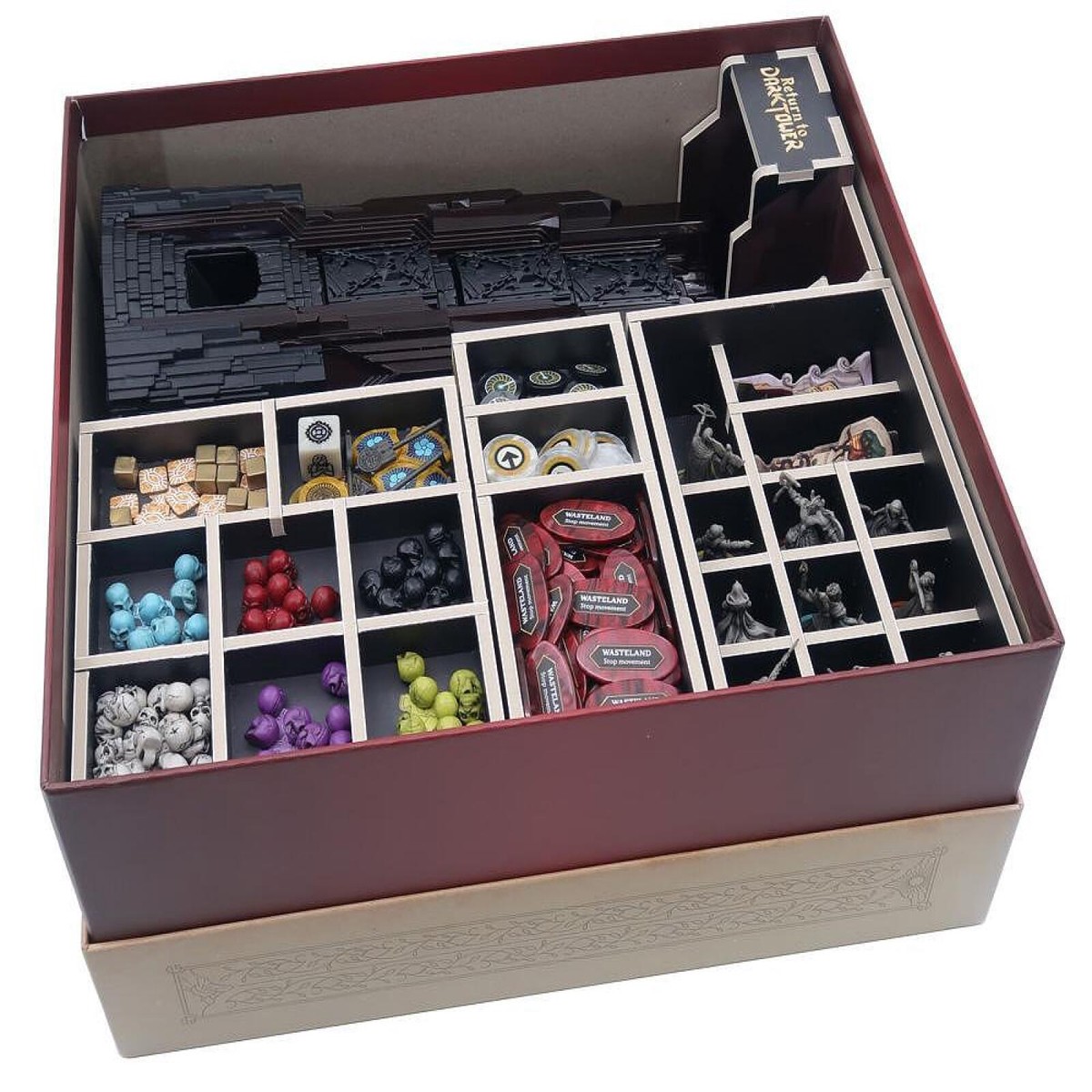 Folded Space - Colour Board Game Insert for Return to Dark Tower