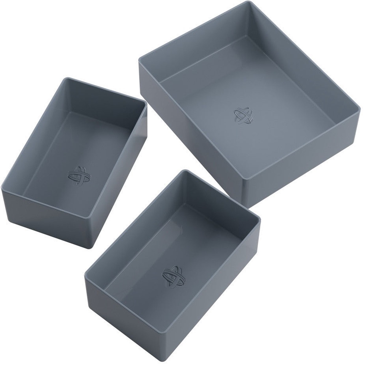 Gamegenic - Token Silo Card Add-On Trays 3-Piece Set - Black