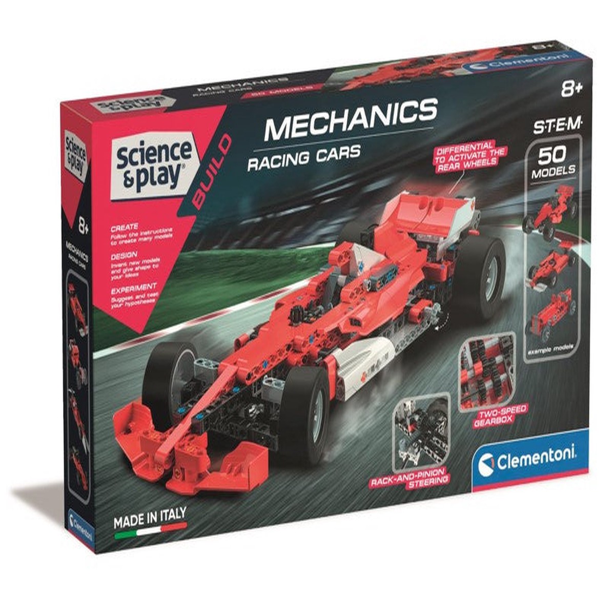 Clementoni Science & Play Mechanics: Formula 1 Construction Kit