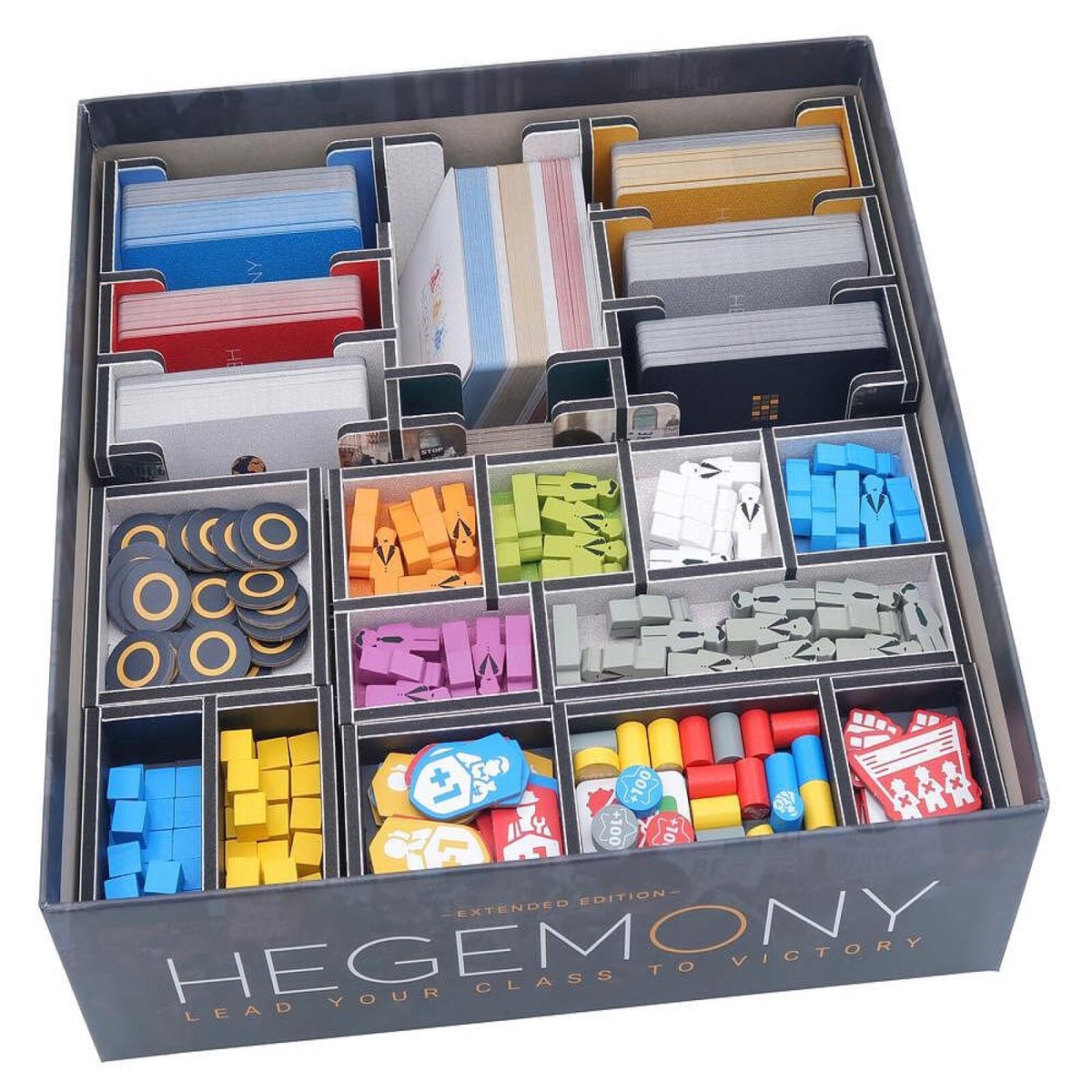 Folded Space - Colour Board Game Insert for Hegemony: Lead Your Class to Victory