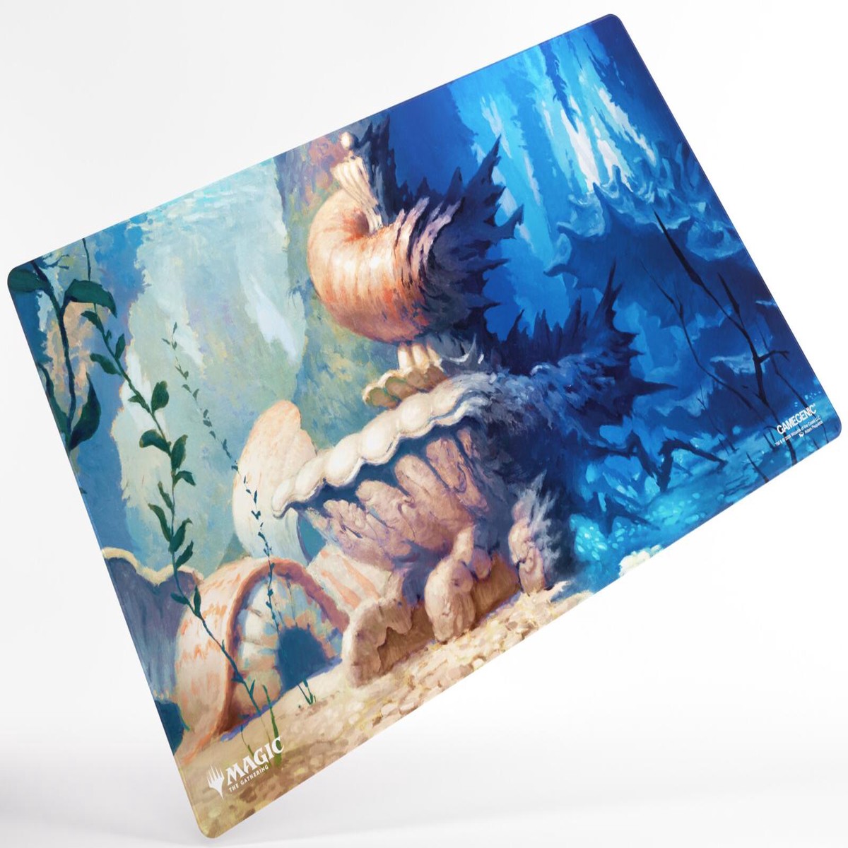 Gamegenic Magic The Gathering Lorwyn Eclipsed Shiny Playmat 61cm x 35cm - Hallowed Fountain