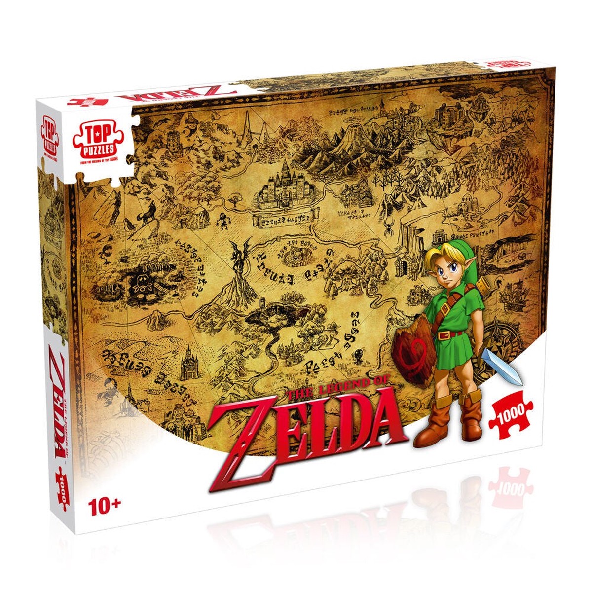 Puzzle - 1000 Piece: Zelda 'Hyrule' Puzzle - 1000 Pieces