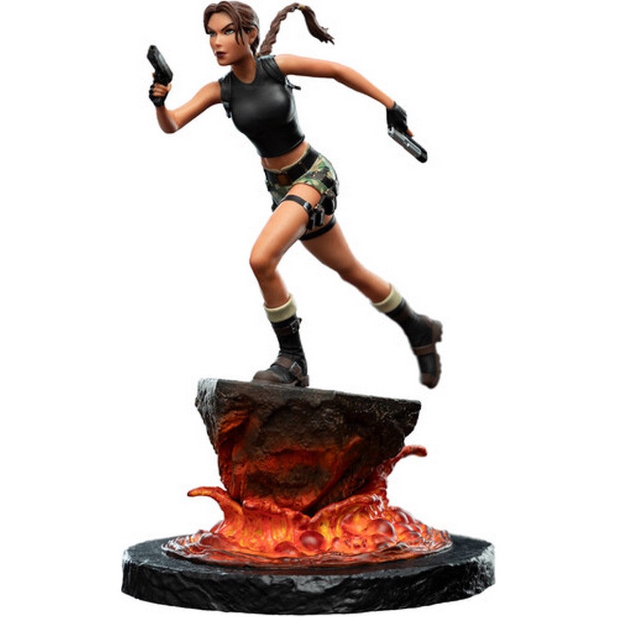 Weta Workshop: Tomb Raider - Miniature Statue - Lara Croft: The Sanctuary of Flame