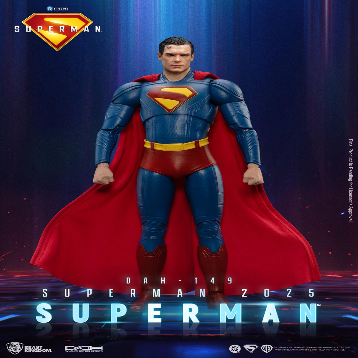 Beast Kingdom Dynamic Action Heroes: 2025 Superman Action Figure
