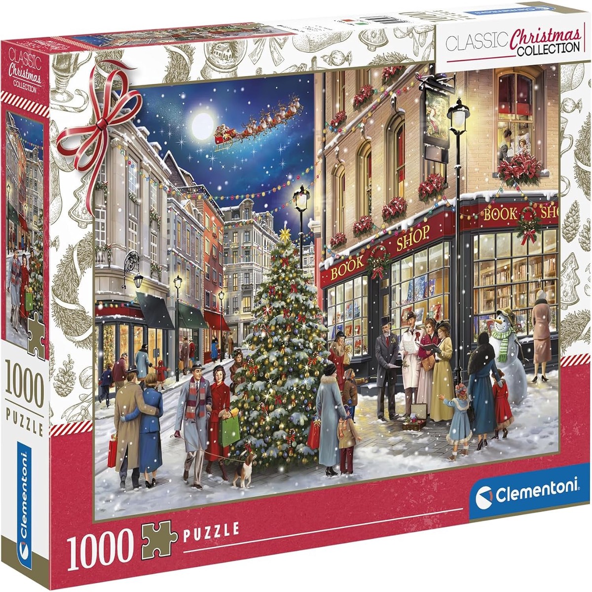 Clementoni Classic Christmas: A Christmas Stroll - 1000 piece Jigsaw